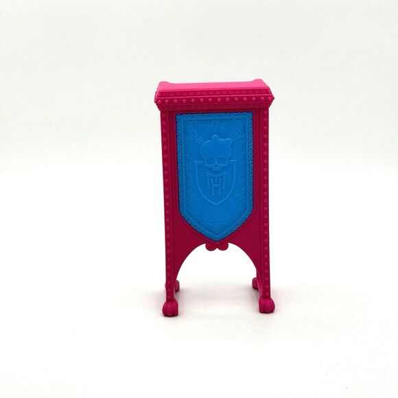 Mattel Other - Monster High Deadluxe High‎ School Replacement Furniture Pink Blue Podium